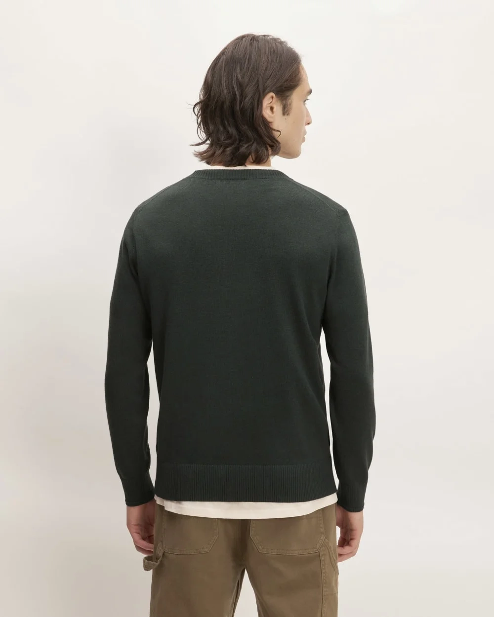 The No-Sweat Sweater | Uniform | Scarab / Black Twist (2)