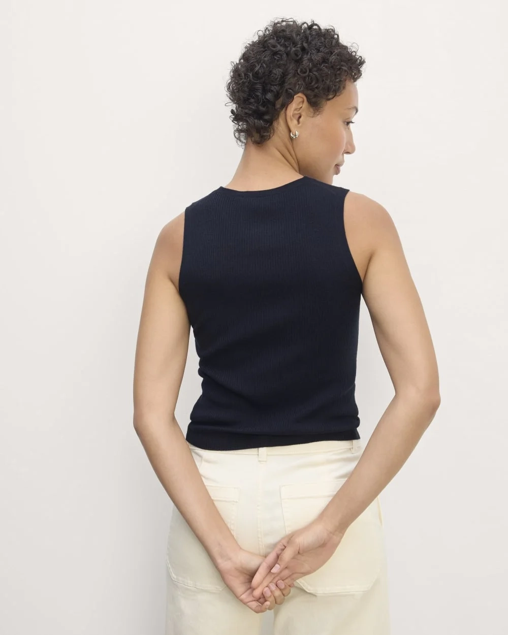 The Tank in Ultrasoft Merino | Navy (3)