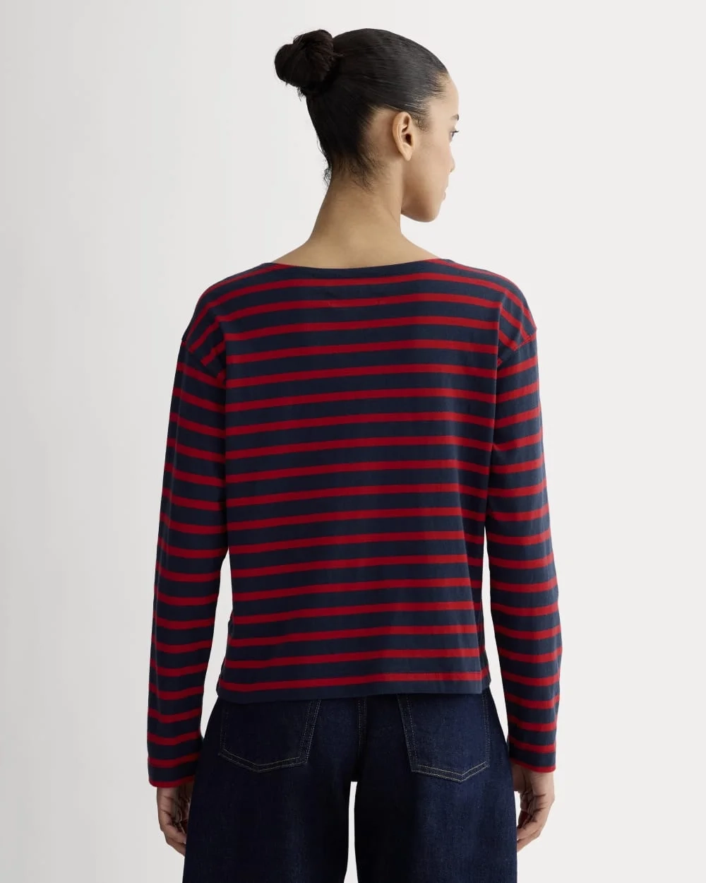 The Mariner Tee | Navy / Classic Red (2)