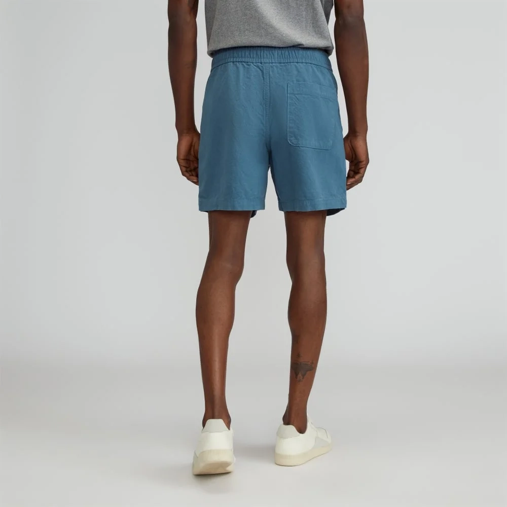 The Canvas Organic Cotton Short | Bluefin (2)