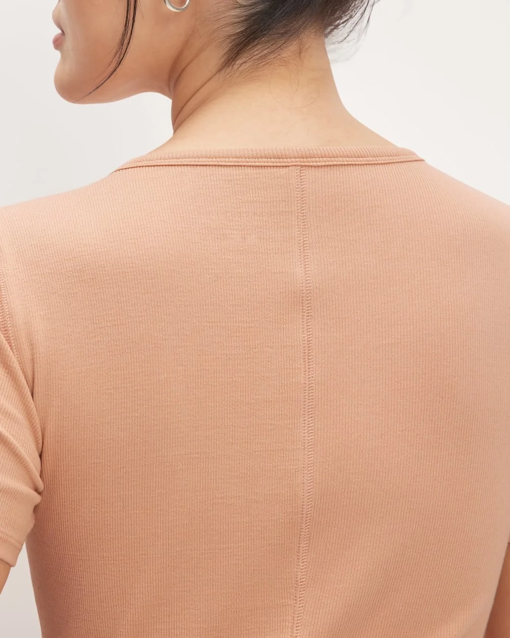 The Luxe Rib Crew | Blush Pink (2)