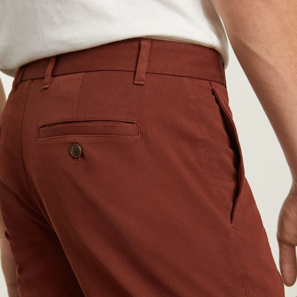The 7” Slim-Fit Performance Chino Short | Hickory (2)
