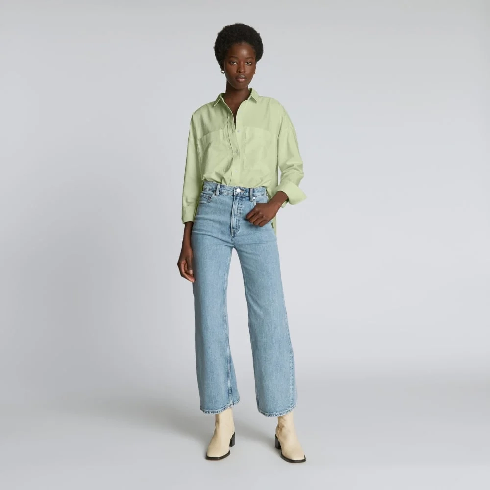 The Boxy Oxford | Seafoam Green (2)