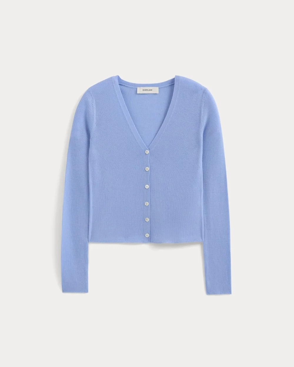 The Cardigan in Ultrasoft Merino | Open Air Blue (2)