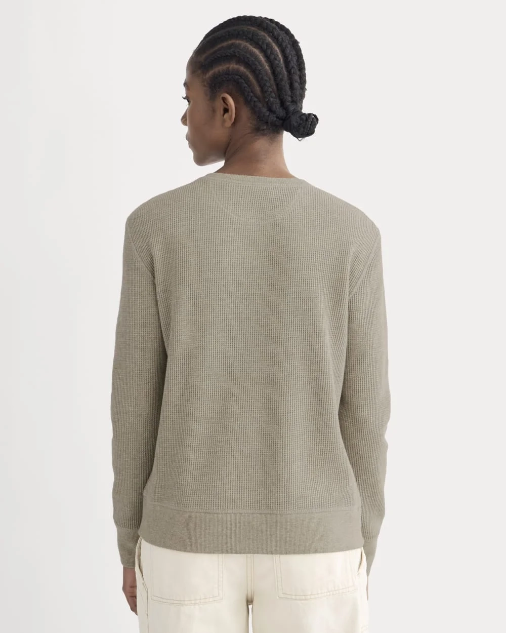 The Waffle Henley | Oatmeal Heather (2)
