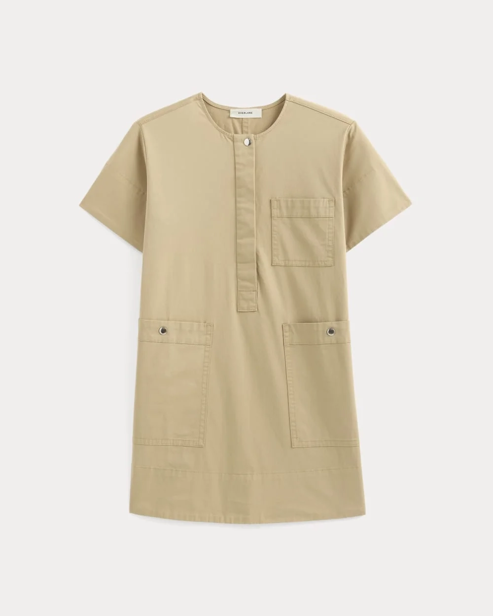 The Safari Mini Dress | Classic Khaki (3)