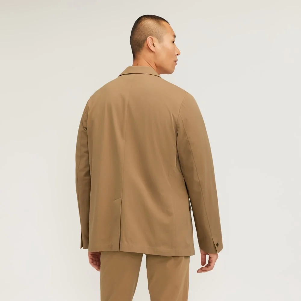 The Performance Chino Blazer | Toasted Coconut (2)