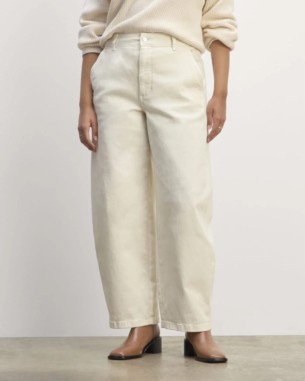 The Utility Curve Pant | Bone (2)
