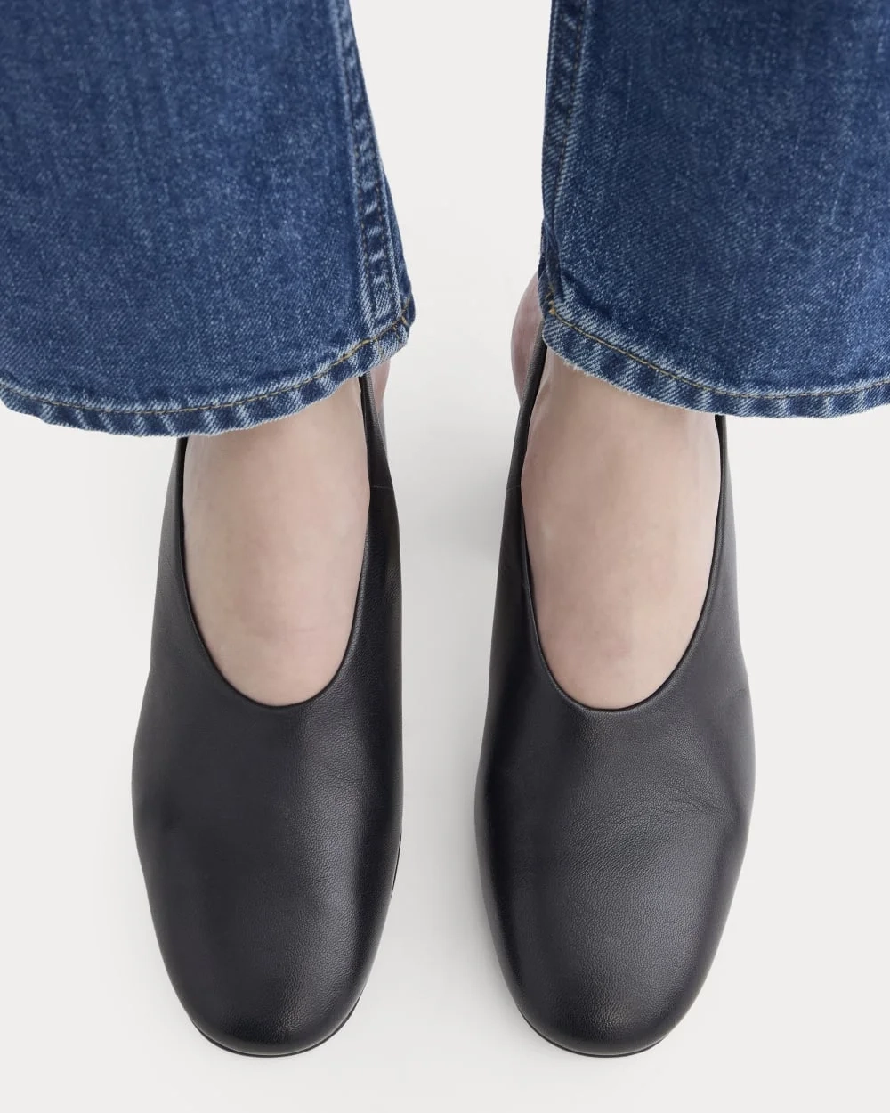 Curved Slingback Heel | Black (2)