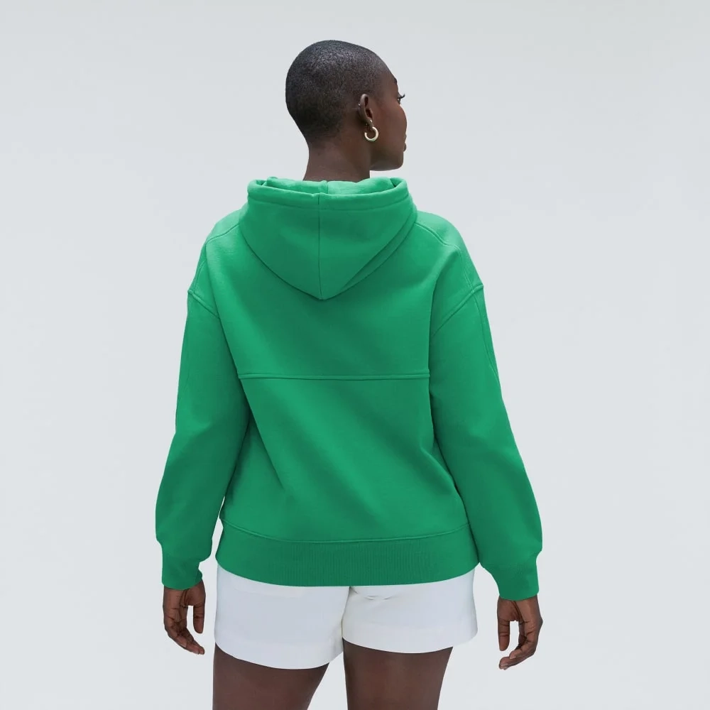 The Track Organic Cotton Popover | Bright Jade (2)