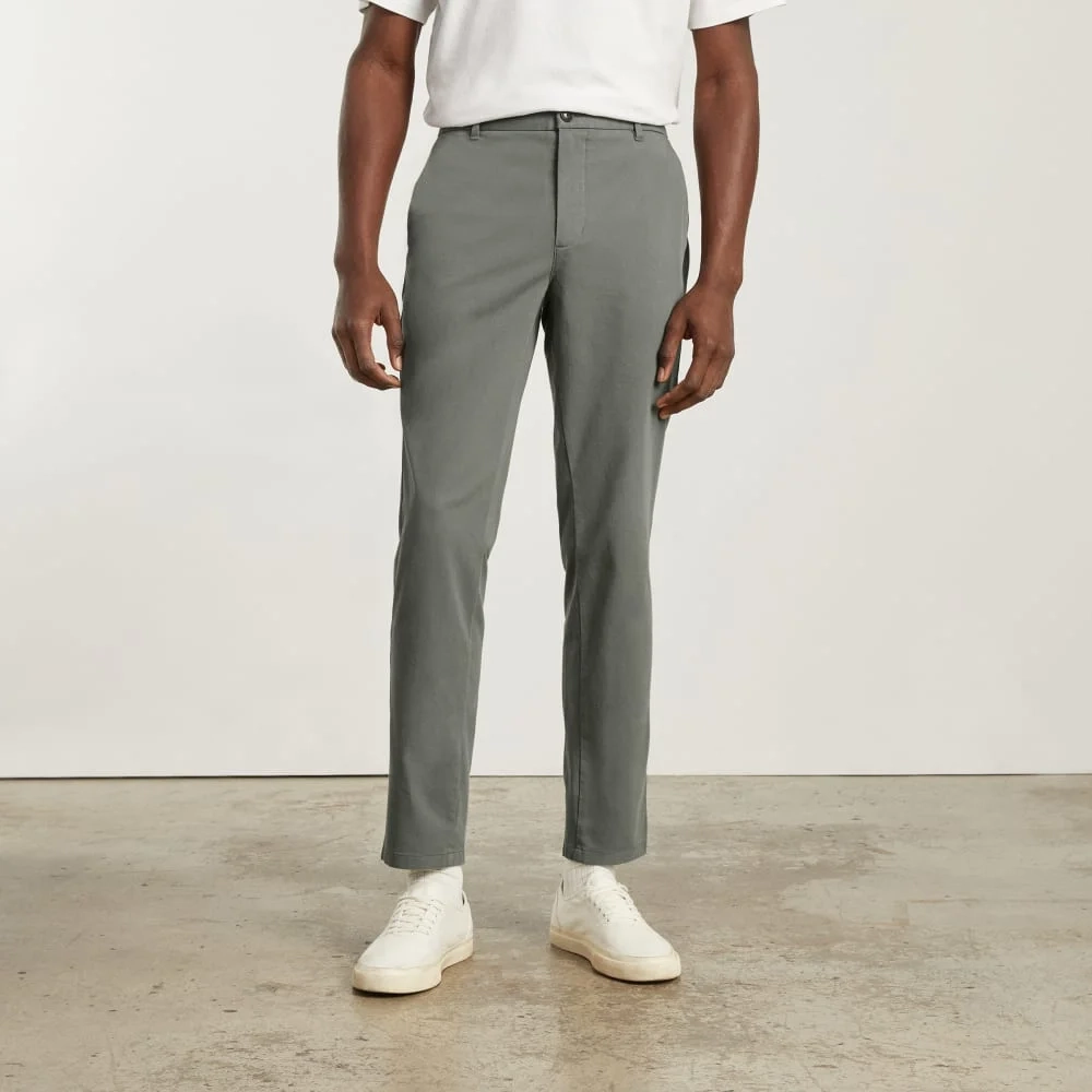 The Performance Chino | Uniform | Pewter Green | Slim (2)