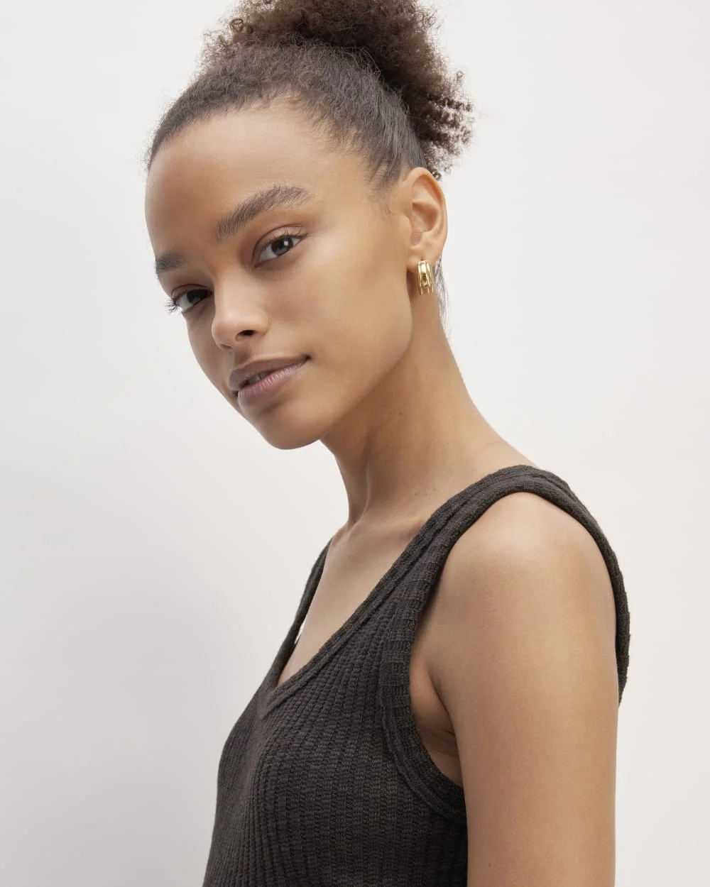 The Cozy Rib Tank | Black (2)