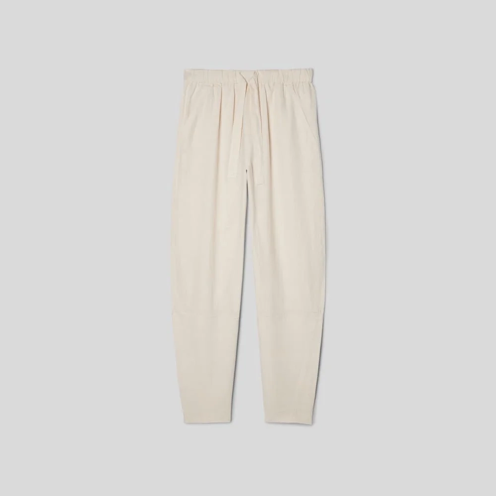 The Linen Pull-On Barrel Pant | Canvas (2)