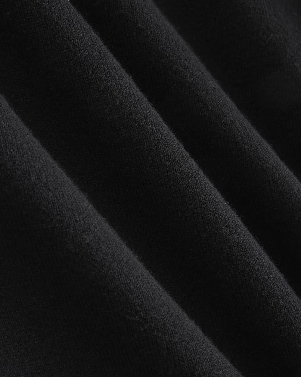 Luxe Merino Double-Knit Sweater |  Black (2)