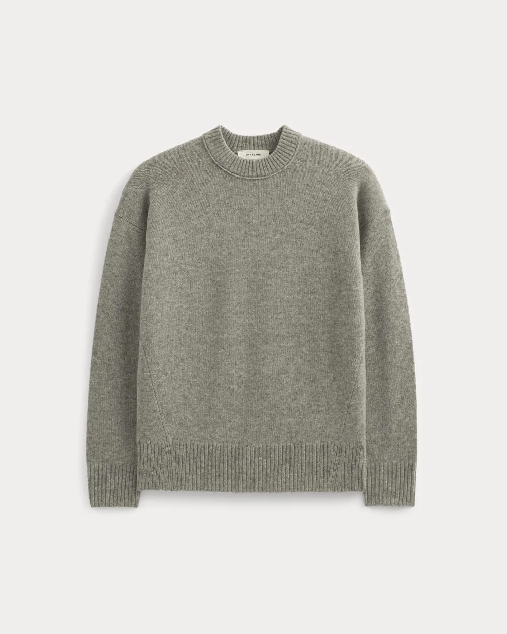 Cashmere Boyfriend Sweater | Husky Gray (4)