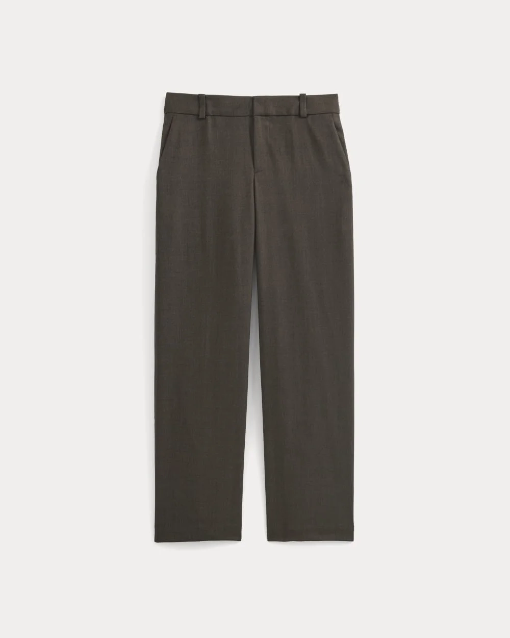Straight-Leg Trouser in Tailor Twill | Heathered Fudge (2)