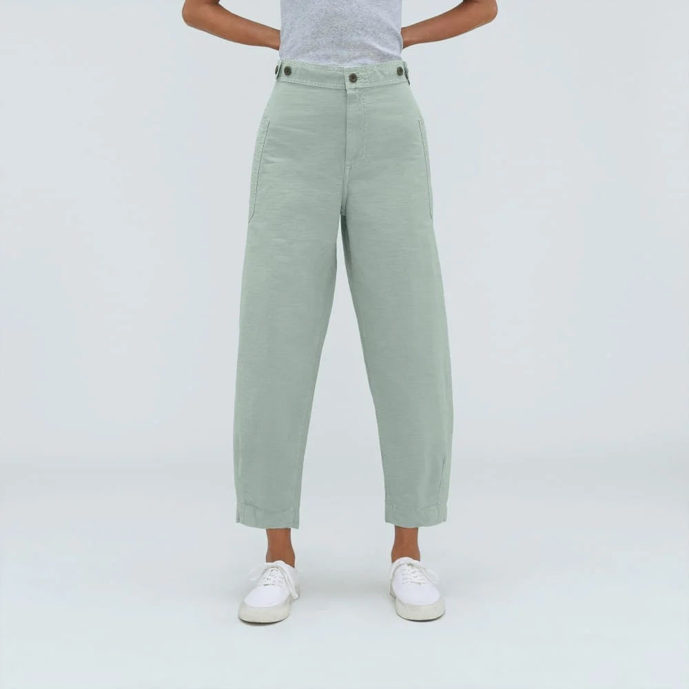 The Fatigue Barrel Pant | Sea Glass (3)
