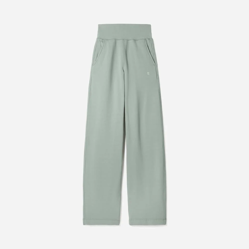 The Track High-Waist Pant | White Sage