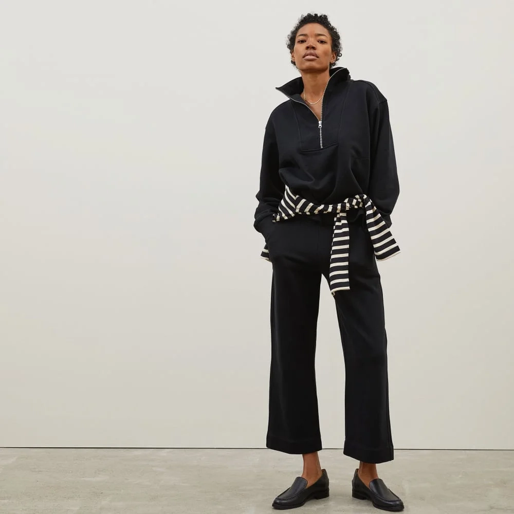 The Track Half-Zip | Black (2)