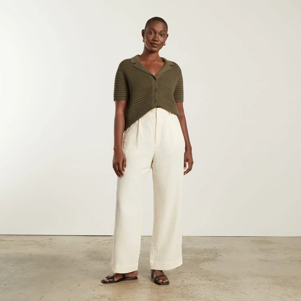 The Crochet Knit Polo | Beech (3)