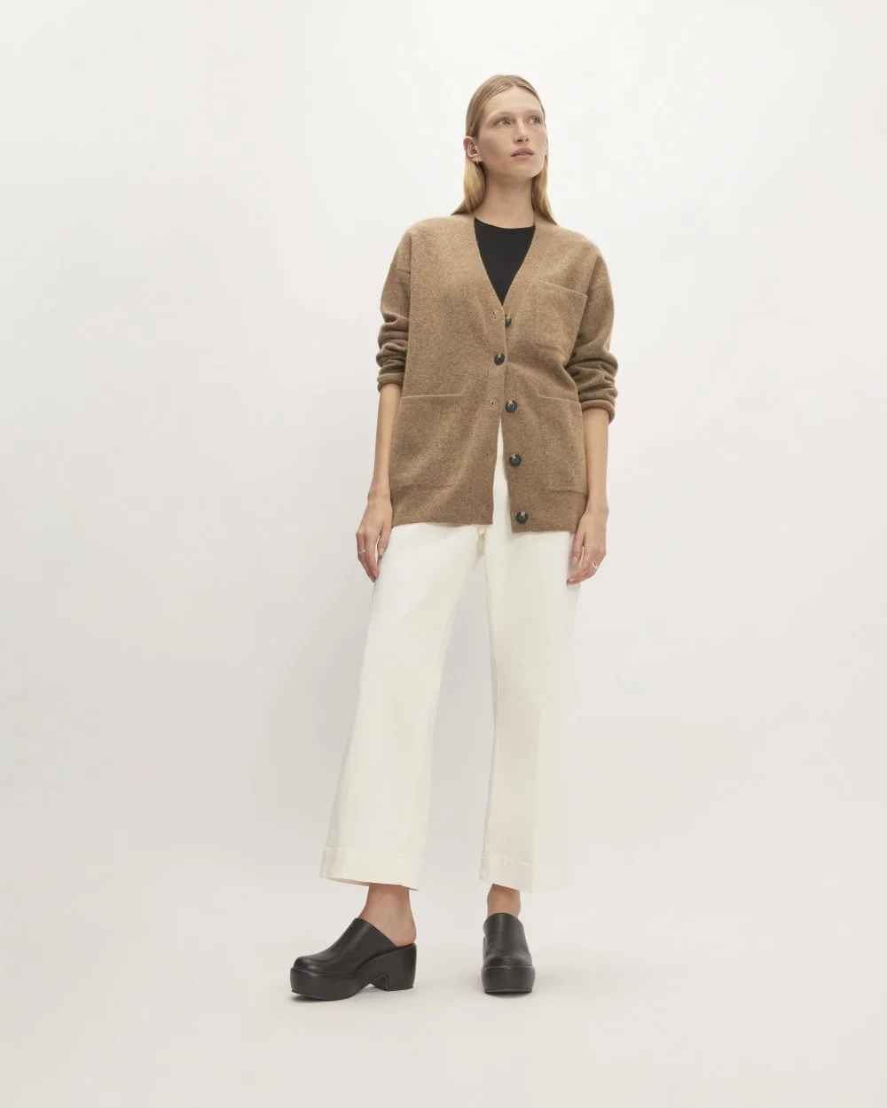 The Cozy-Stretch Relaxed Cardigan | Heathered Toasted Coconut (2)