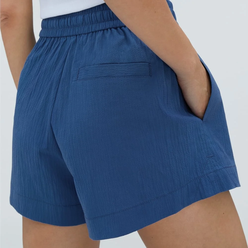 The Seersucker Boxer Short | Deep Blue (2)
