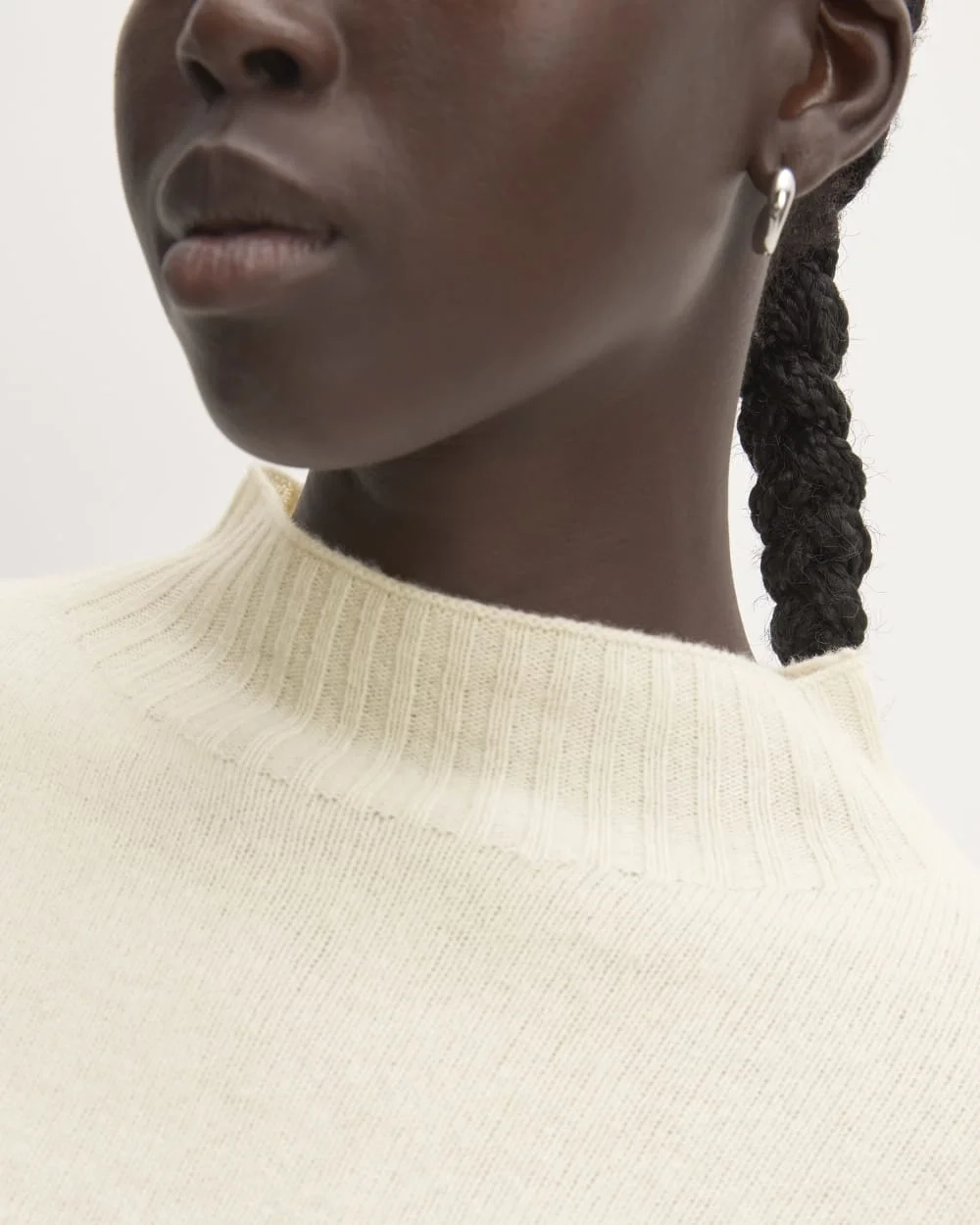 The Good Merino Wool Mockneck Sweater | Bone (3)
