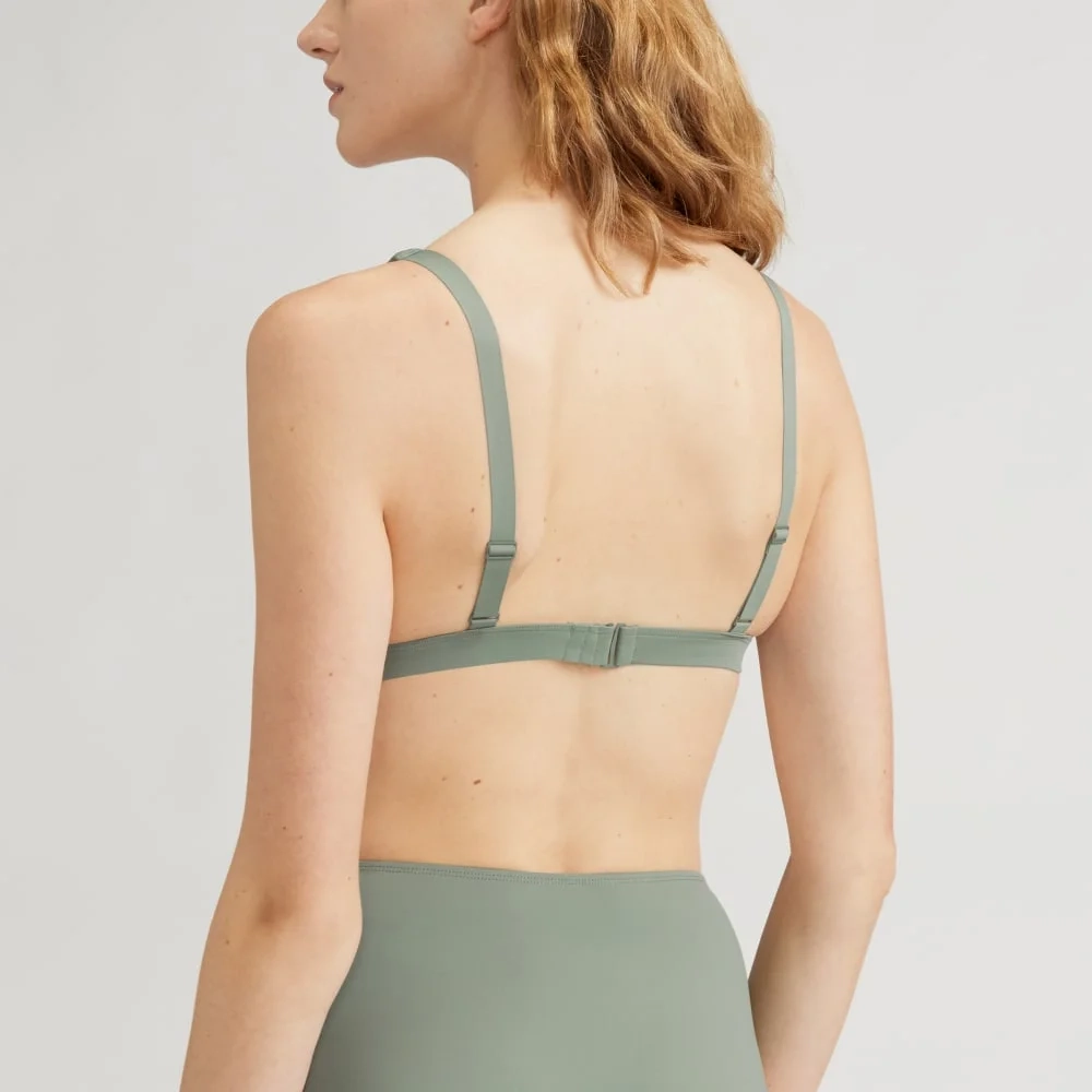 The ReNew Plunge Triangle Top | Herb (2)