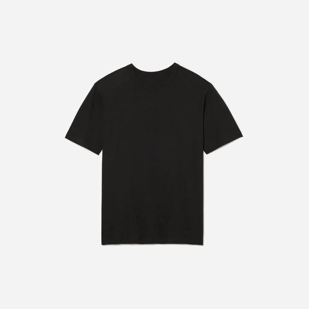The Everyone Relaxed Hemp Tee | Black (3)