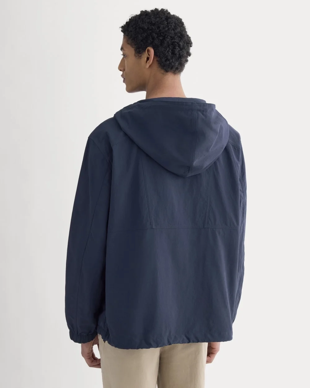 Re:Cycled Nylon Windbreaker | Deep Navy (3)