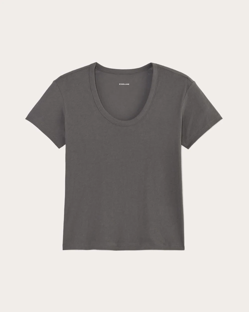 The Air Scoop-Neck Tee | Graphite (2)