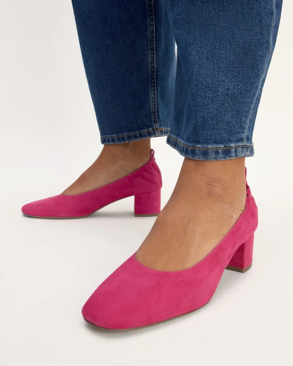 The Day Heel | Red Currant Suede (3)