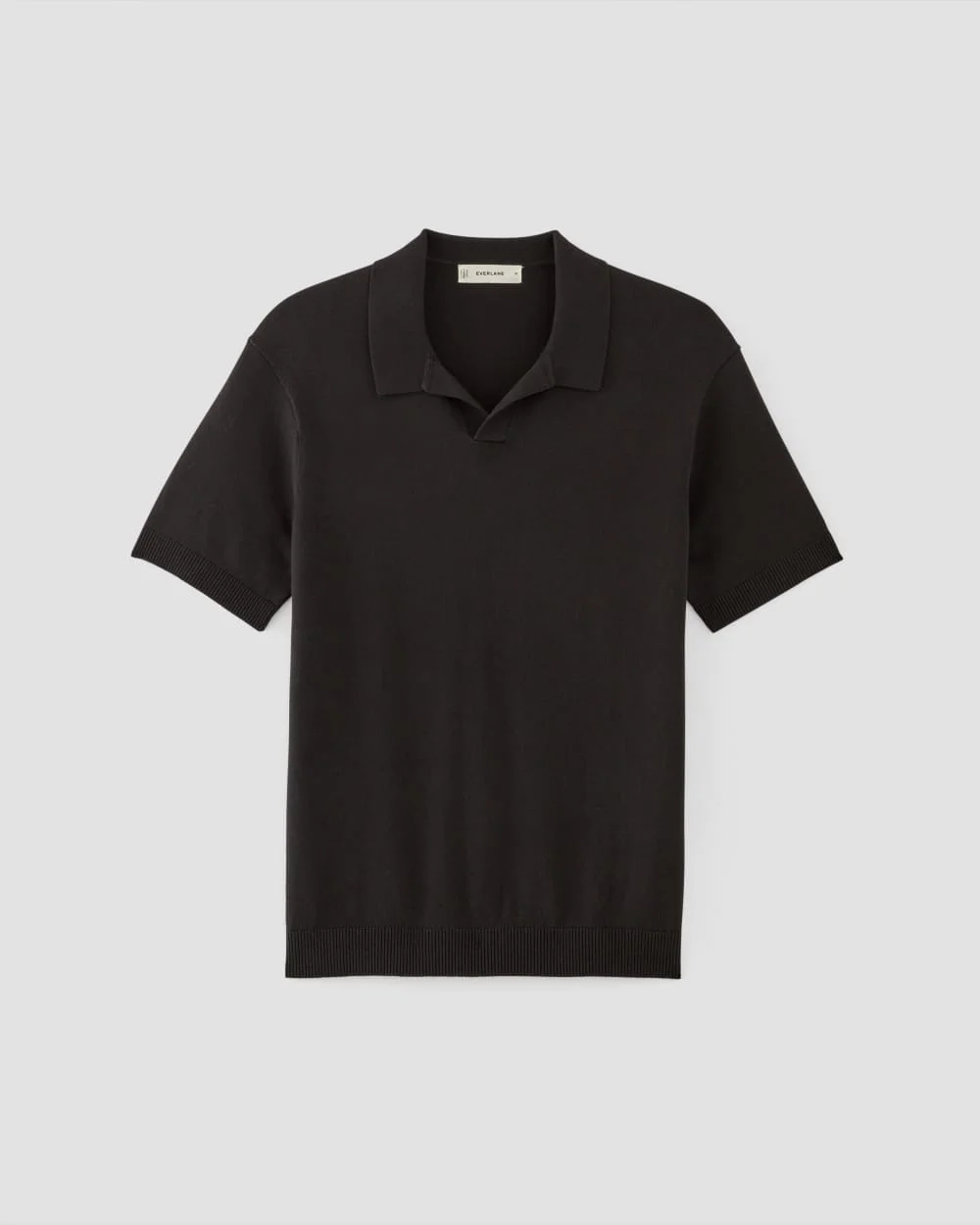 The No-Sweat Polo | Black (2)