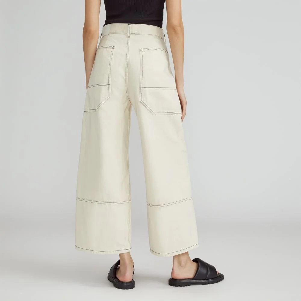 The Way-High® Gardener Cropped Jean | Ecru (2)