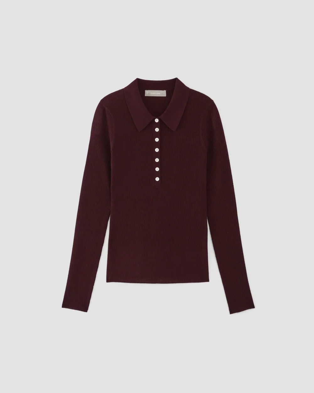 The Polo in Ultrasoft Merino | Burgundy (4)