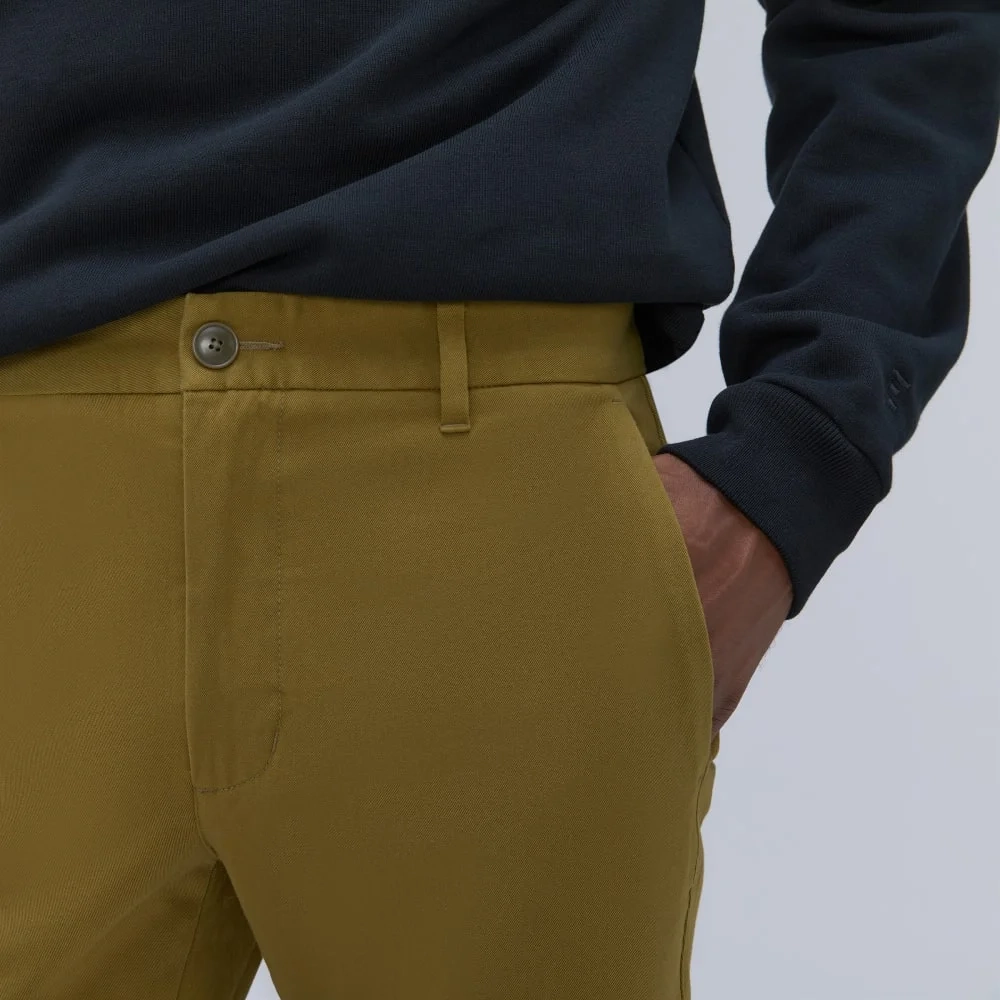 The Performance Chino | Uniform | Olive  | Slim (2)
