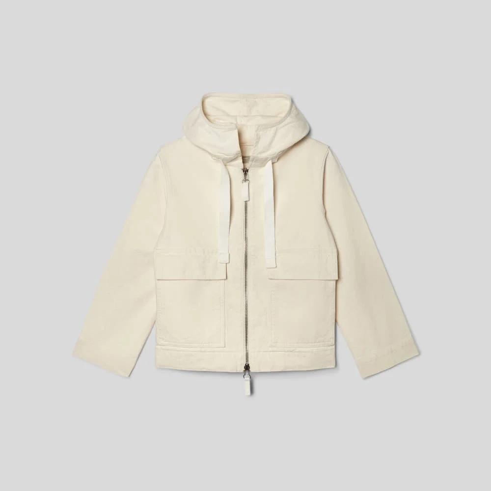 The Canvas Organic Cotton Anorak | Bone (2)