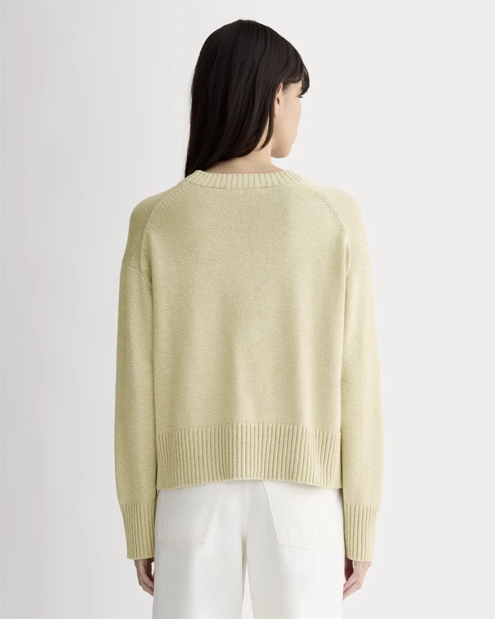 The Boxy Sweater in Everyday Cotton | Mojave Desert / Natural (2)