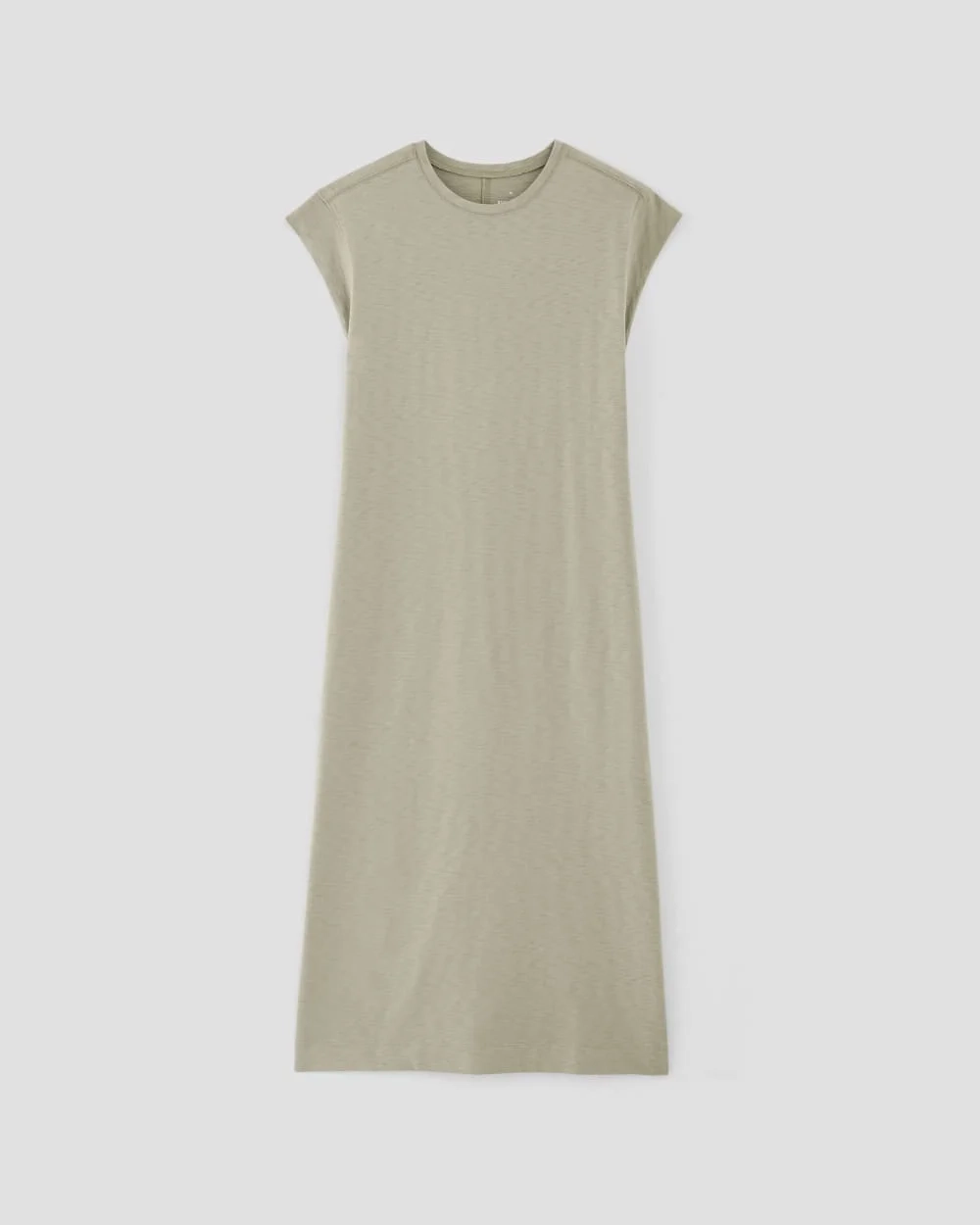 The Muscle Tee Midi Dress | Seagrass (2)