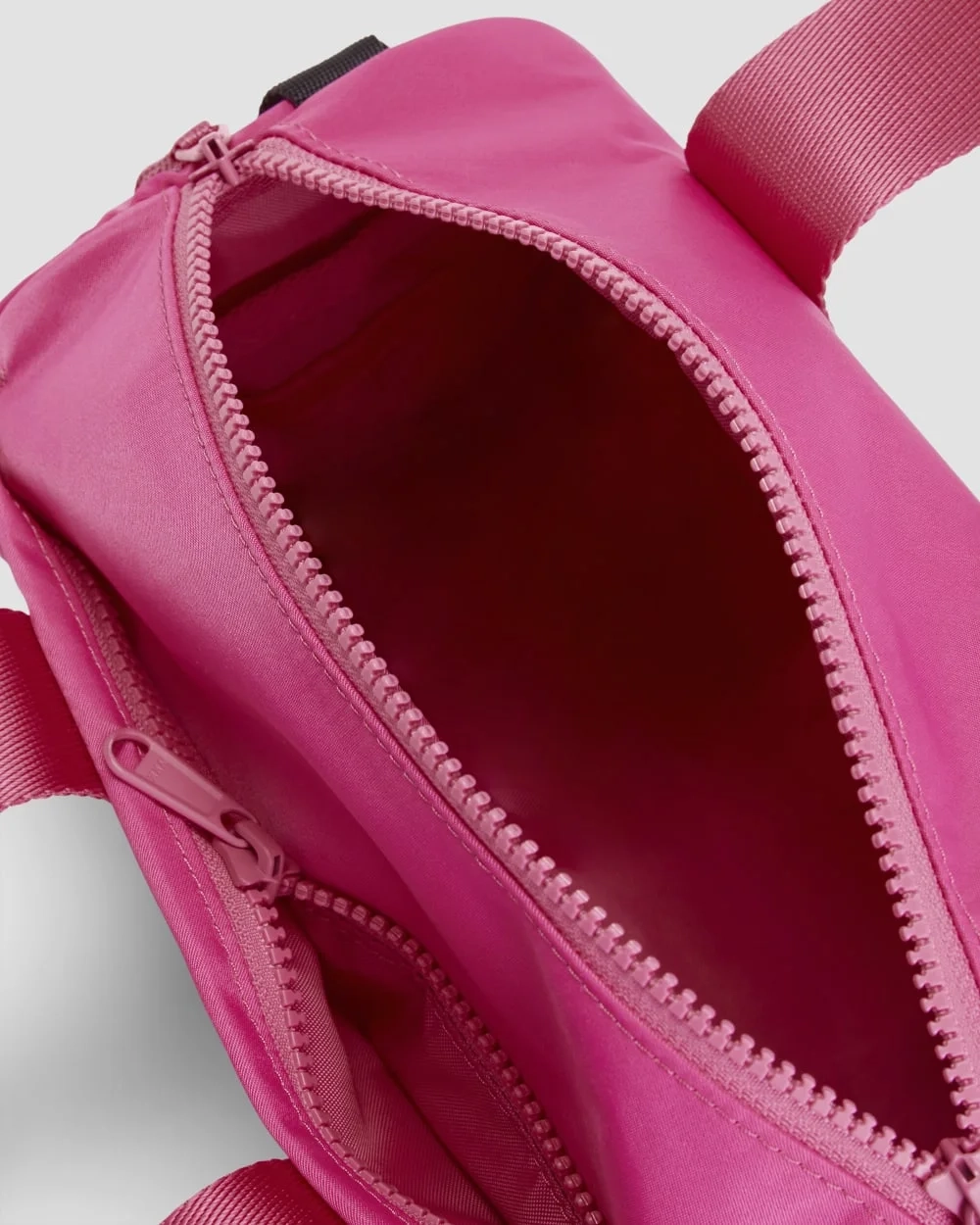 The Recycled Nylon Crossbody | Fuchsia Pink (2)