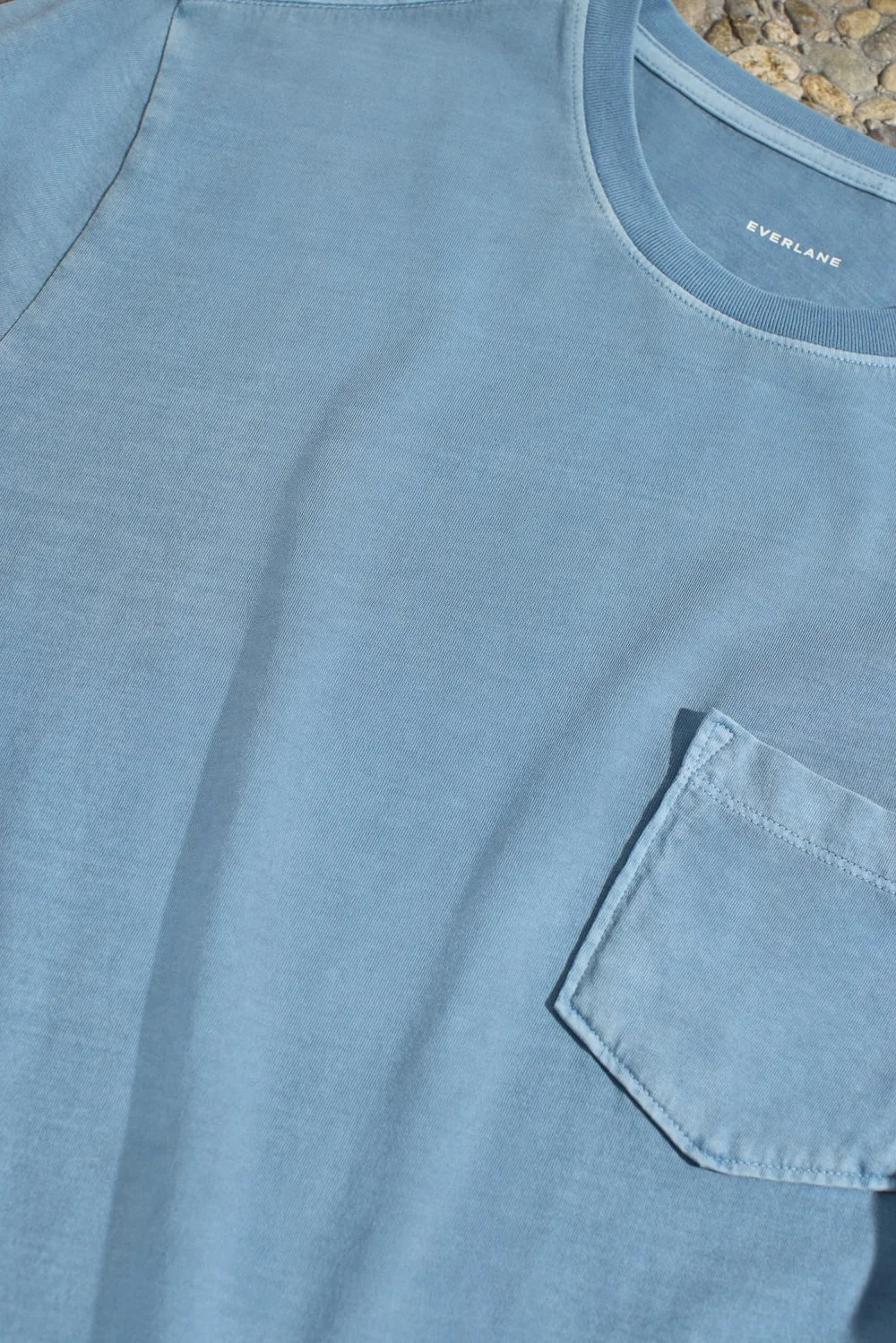 The Essential Organic Garment-Dyed Crew | Spring Lake (2)