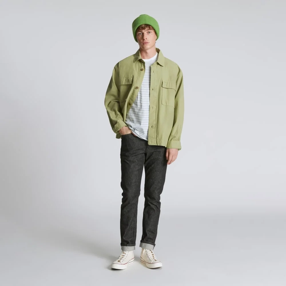 The Felted Merino Beanie | Salted Lime (2)