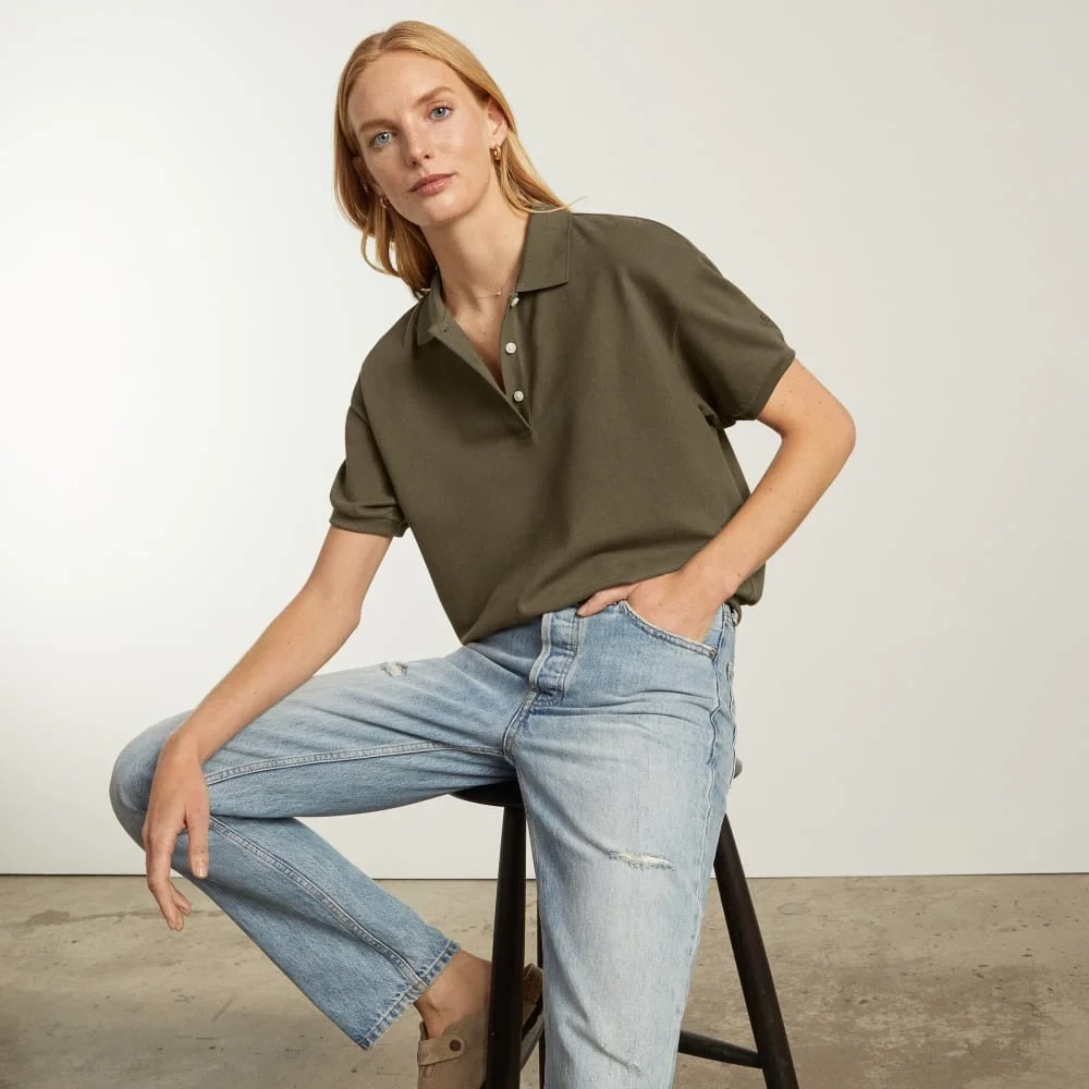The Oversized Polo | Beech (3)