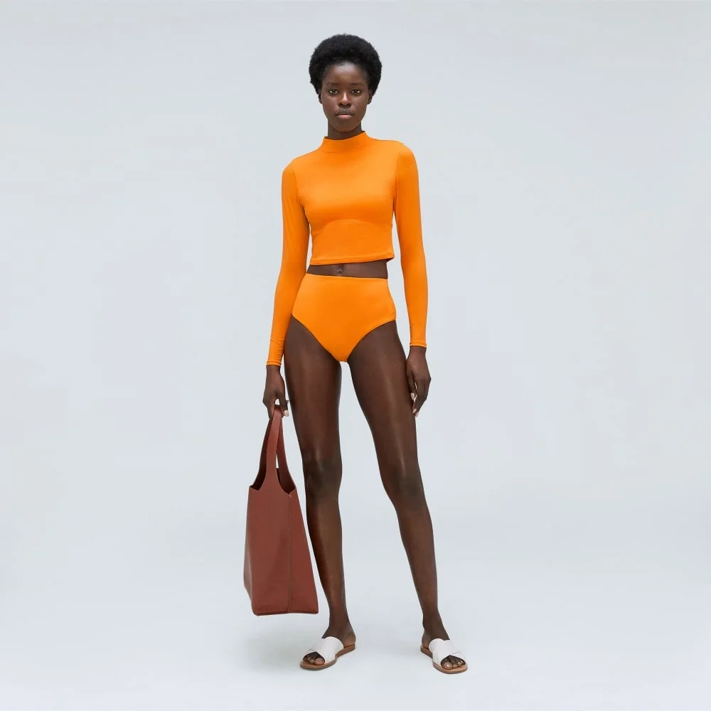 The Long Sleeve Rash Guard | Turmeric (2)
