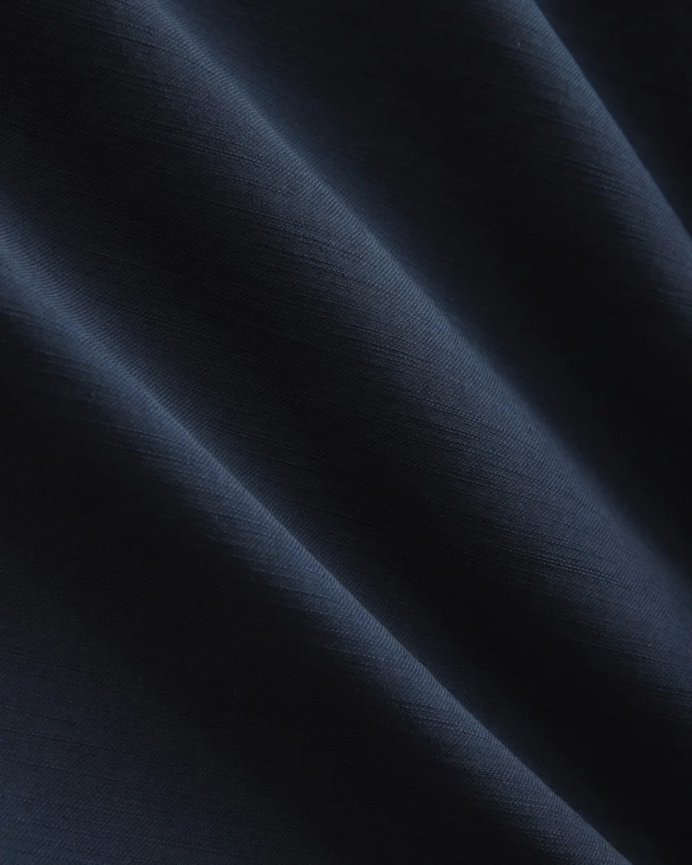 Cropped Slub Trouser | Deep Navy (2)