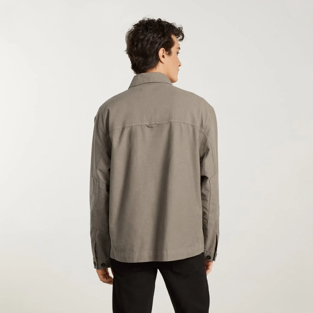 The Everyone Spring Shirt Jacket | Clay (3)