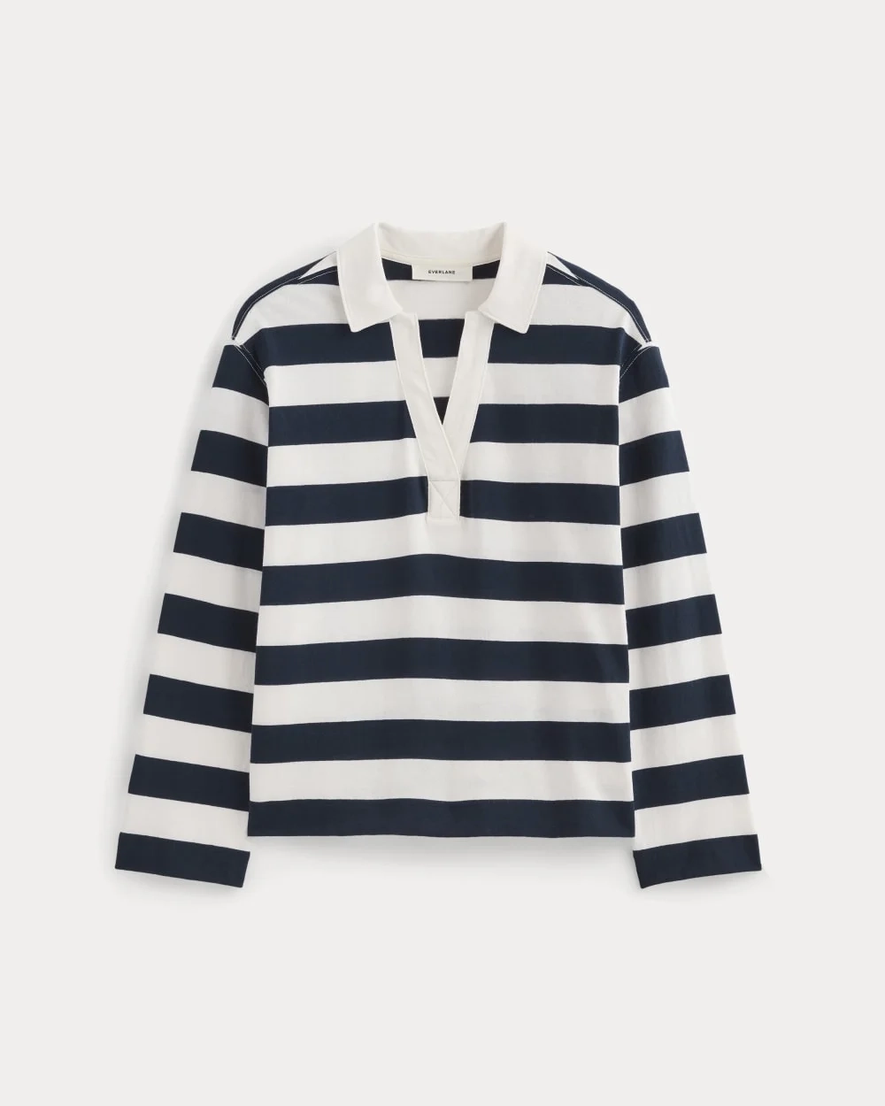 The Mariner Rugby Top | Navy / Bone (2)