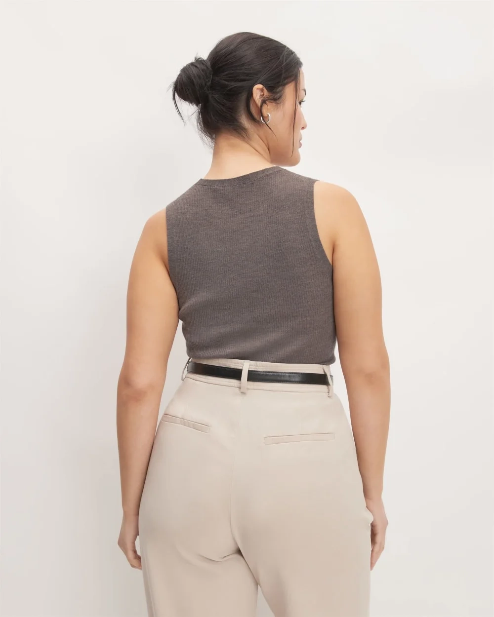 The Tank in Ultrasoft Merino | Heather Cocoa (2)