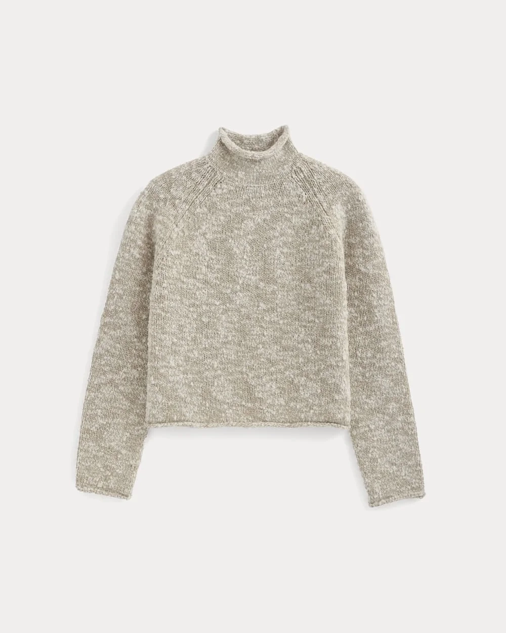Rollneck Sweater | Bone/Trench Coat Twist (2)
