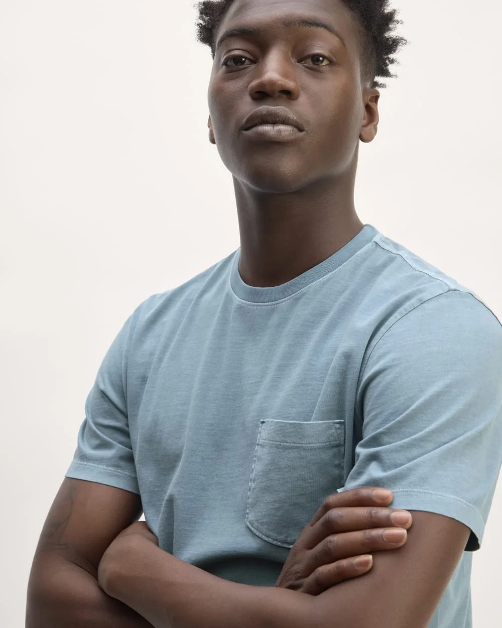 The Essential Organic Garment-Dyed Crew | Spring Lake (3)